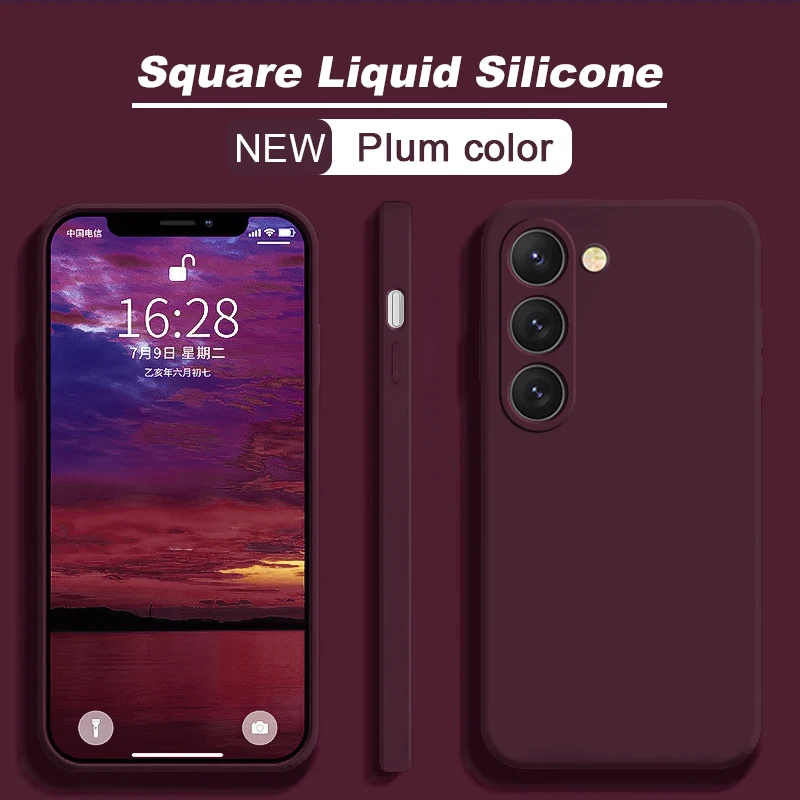Premium Shockproof Liquid Silicone Soft Back Cover (Luxury Edition)