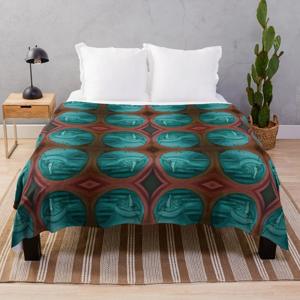 

Greenworld Castle 4 Throw Blanket Multi-Purpose Decoratives Blankets