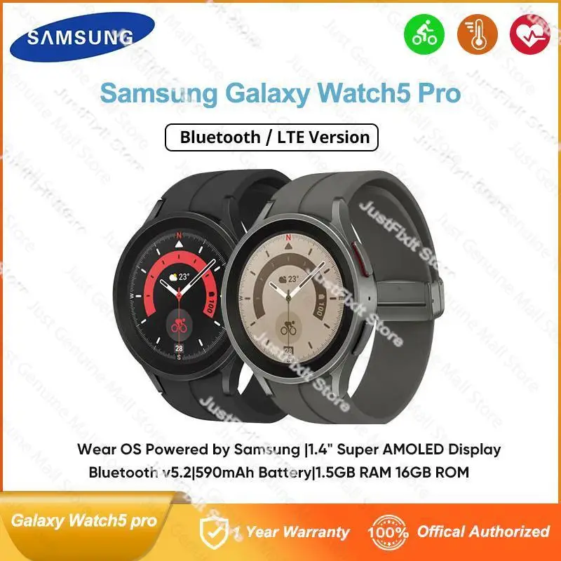 

Samsung Galaxy Watch 5 Pro 45mm Smartwatch Refurbished
