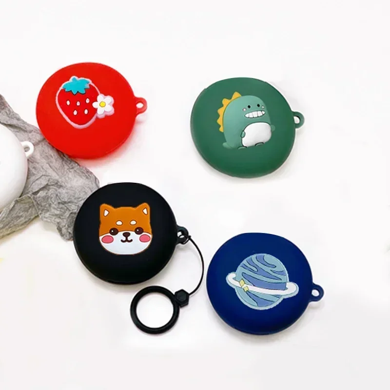Per Cmf By Nut Buds Pro Case Cartoon Case Anti-Drop Ring Silicone Protect Bluetooth Auricolare Cover Fundas