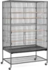 Topeakmart X-Large Parrot Cage Bird Cage with Rolling Stand Medium Birds Cockatiels Quaker Green Cheek Sun Conure African Grey 2