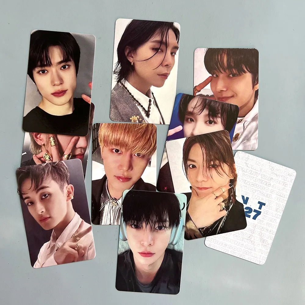 

9Pcs/Set KPOP NT127 FACT CHECK Album Exlusive Two Sides Photocards Taeyong Mark Doyoung Selfie LOMO Cards Fans Collection Gifts