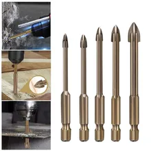 

1PC Efficient Universal Drilling Tool Cemented Carbide Drill Bit Ceramic Brick Wall Hole Opening Power Utility Tools Accessories