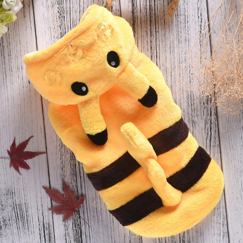 Flannel Winter Dog Hoodie 4