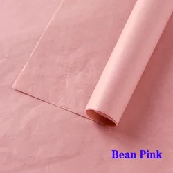Premium 20-Piece Gift Packaging Tissue Paper Set, 50x70cm Sheets for Elegant Wrapping & Crafting (Bean Pink)