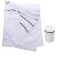 Zipper Mesh Laundry BagsTravel Foldable StorageOrganize Bag ClothingWashing Bags ForBlouse,Bra,Socks,Underwear,Lingerie 2