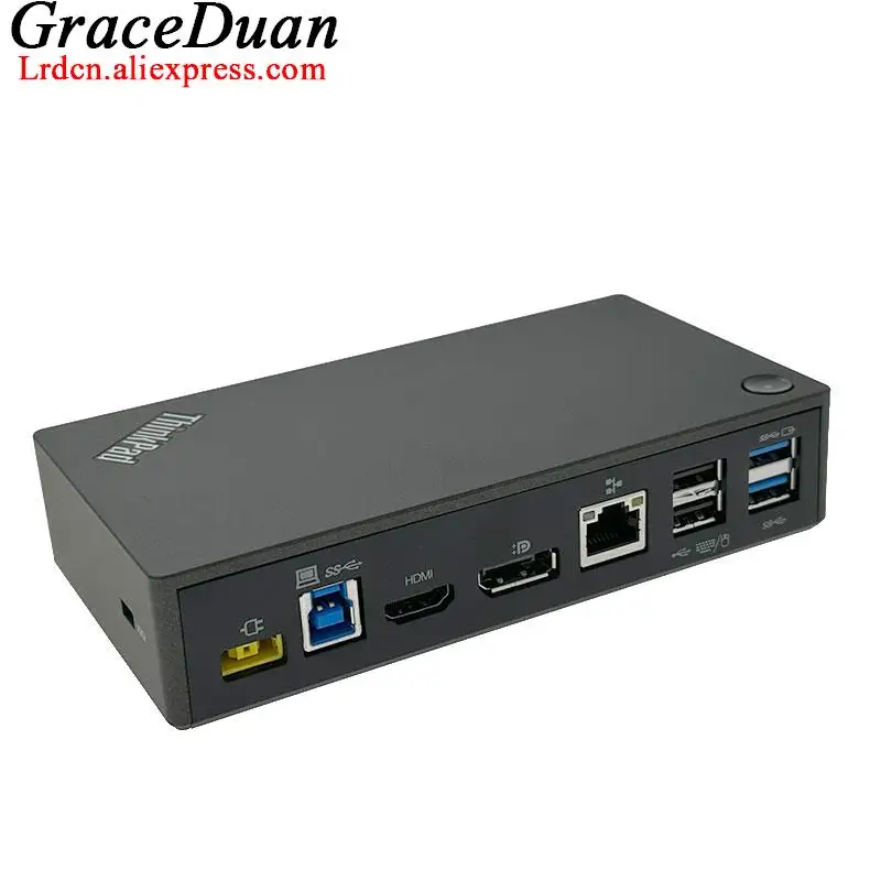 USB 3 0 Ultra Dock 40A8 DK1523 4K DP HDMI RJ45 Lenovo ThinkPad 03X7131 03X7130 03X6898