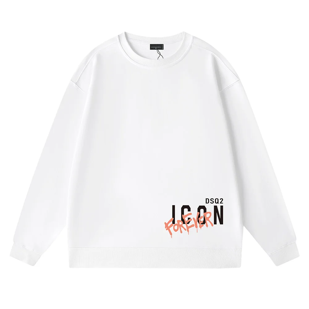 

DSQ2 ICON DSQICON2 D2 DSQ New Brand Casual Fashion Cotton Classic Letter Printing Couple Unisex Street Fashion Casual Boyfriend