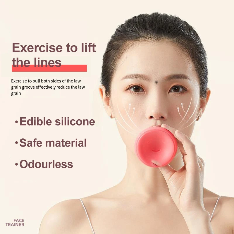2pcs Face Lift Skin Firming V Shape Exerciser Instrument Cute Portable
