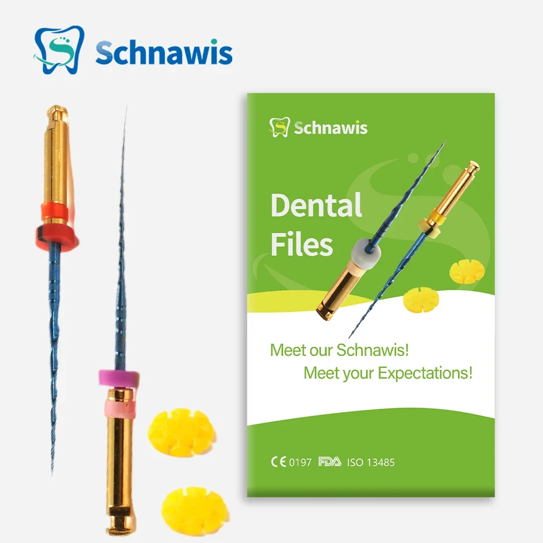 W3 Pro Dental Files 4Pcs/bag Engine NiTi Super Rotary File Endo Root Canal File Endodontic SX-F3 Rotary Flexible Dentistry Files