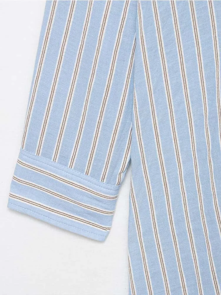 Bow Lace Up Elegant Long Dresses For Women 2025 New French Style Long Sleeve Dress Casual Loose Women's Dresses