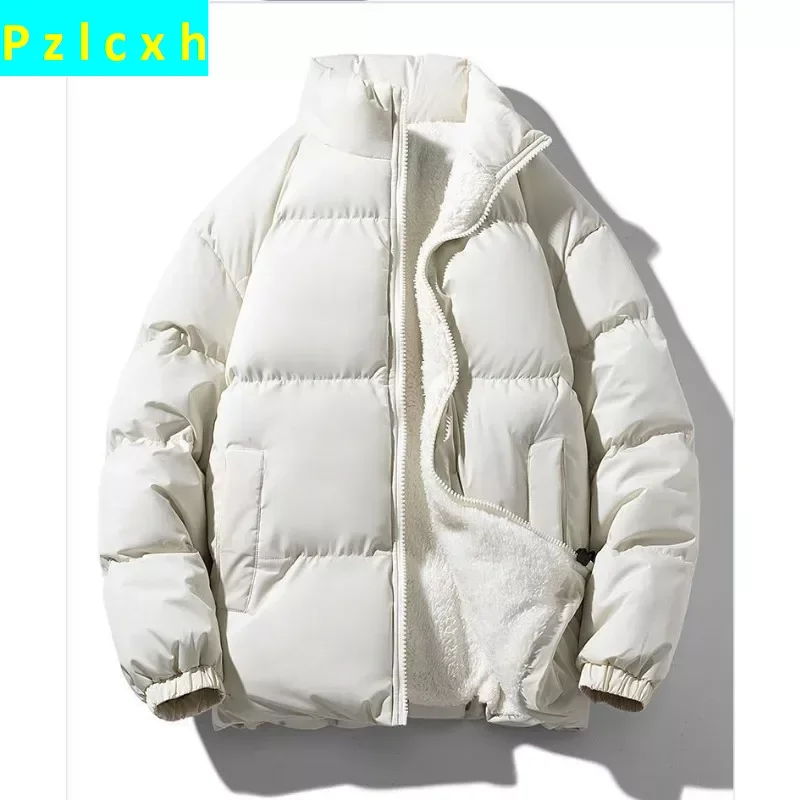 2023 New Women Down Jacket Winter Coat Female Stylish Slim Stand Collar  Parkas Loose Large Size Outwear warm thick Overcoat 2020 new men winter jacket coat stand collar warm windproof parkas men thick parka casual student slim fit outwear male overcoat