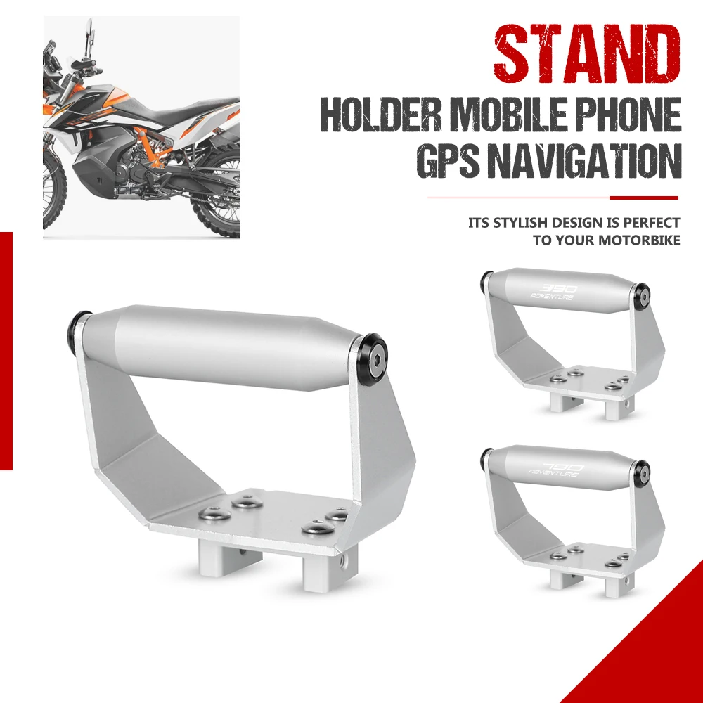 

Motorcycle Phone Holder Windshied Mount Navigation Bracket GPS Smartphone Holder For 390 ADVENTURE 390 ADV 2020-2021