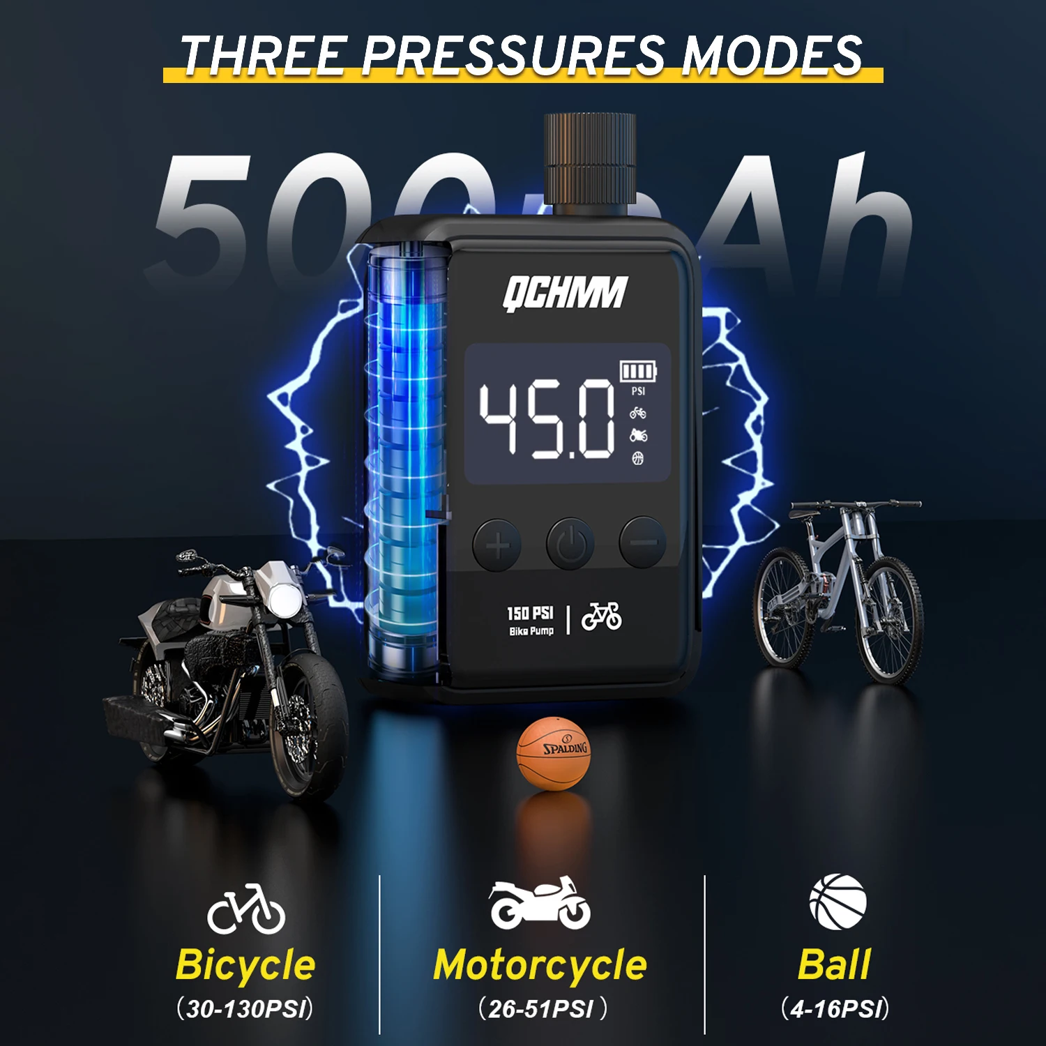 CYCLAMI ミニポンプ A2s 120PSI 電動ポンプ　液晶表示付き CYCLAMI A2S ミニスマート電動自転車ポンプ 120 PSI デジタル