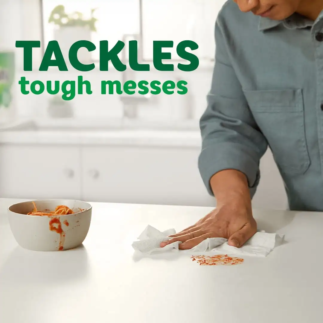 Paper Towels Select-A-Size 6 Mega Rolls Paper Towels Are Twice As Absorbent As Regular Towel Brands