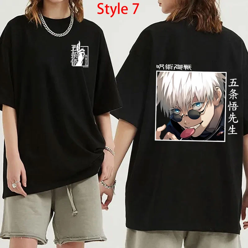 Gojo Satoru Anime T-Shirt – Unisex Summer Tee | Jujutsu Kaisen Inspired