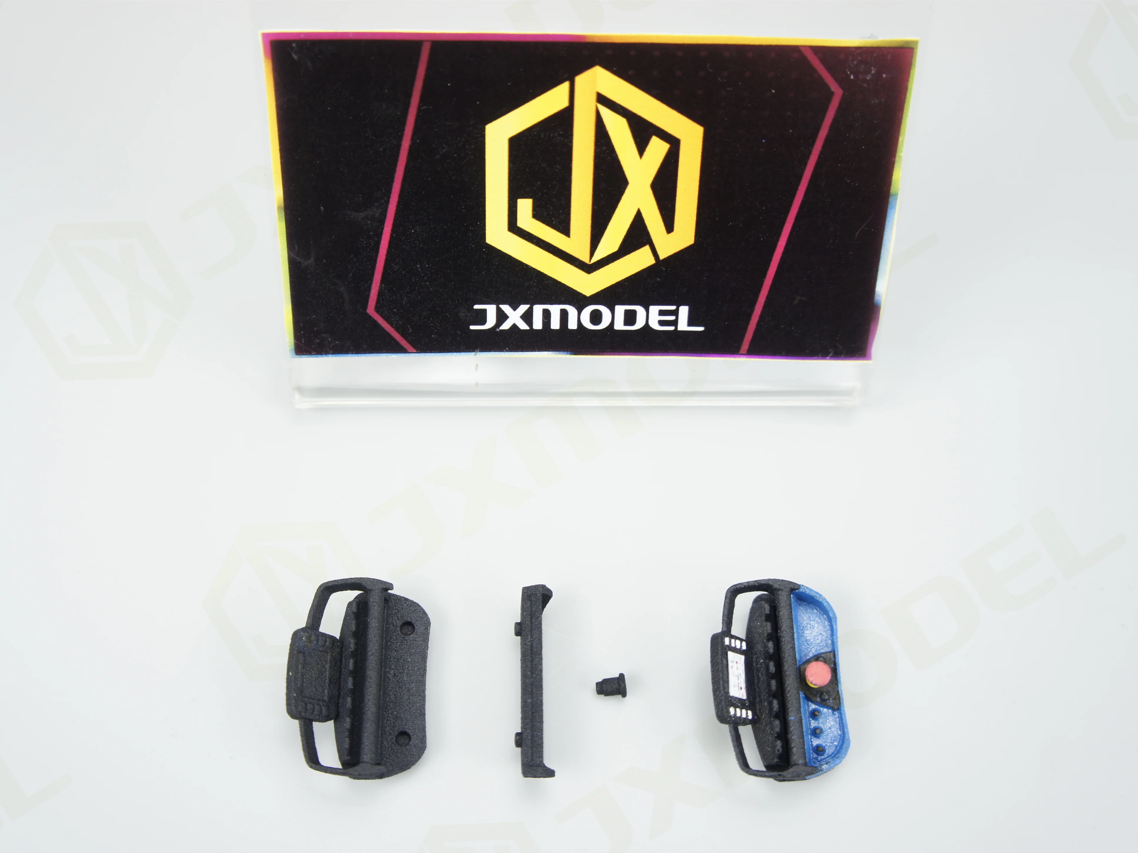 JX 1/14 Remote Conctrler von montiertem Kran (3dprint) für Tamiya Lesu für Scania Actros Volvo Autoteile Rc Truck Trailer Kipper – Detail 3
