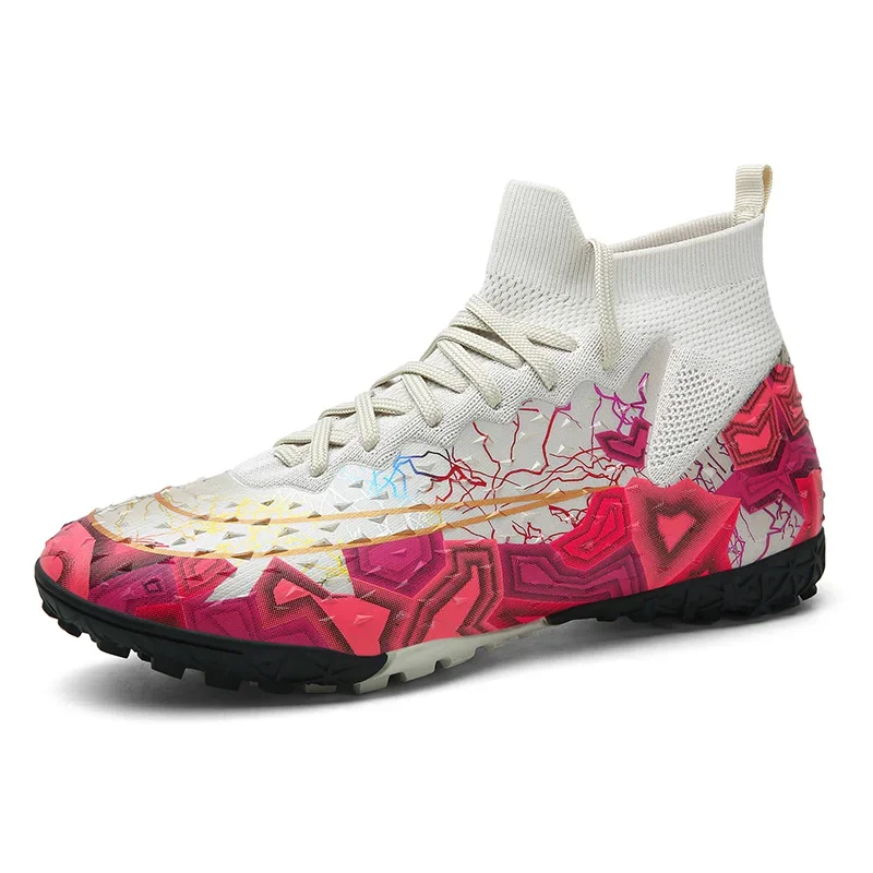 thumbnail image 1 of Botas de fútbol FG/TF para hombre, para entrenamiento en césped, fútbol sala, fútbol sala, botas de fútbol para exteriores para niños, zapatillas profesionales para niños, 1 of 5
