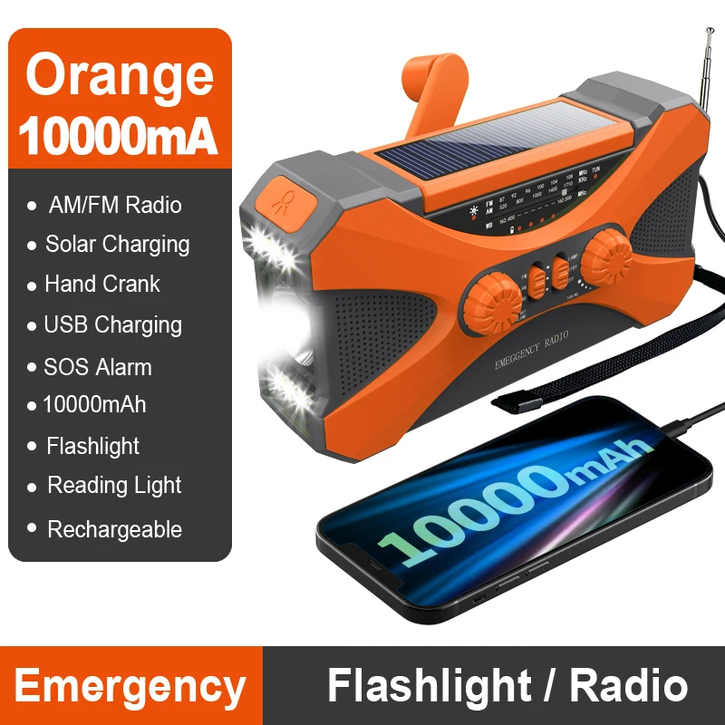 10000mAh EM01 Orange
