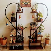 Half Heart Shaped Plant Stand