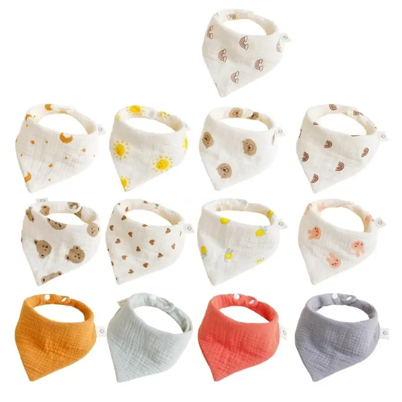 

Bandana Drool Bibs Baby Burp Cloth Absorbent Feeding Bibs Baby Product Baby Bibs