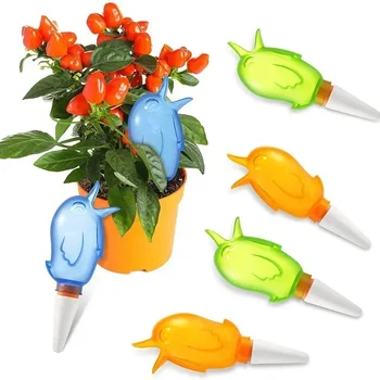 New Garden Watering Tools Cute Bird Automatic Watering Device Lazy Self-Water Drip Irrigation Indoor Flower Plant Spike Dripper