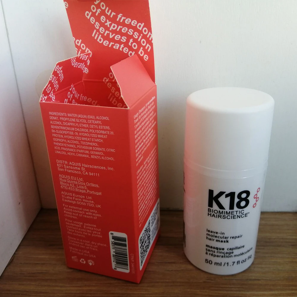 Treatments Repair Hair Mask K18 Leavein Molecular Recovery Perm Hair Dye Damage Soft Hair Deep