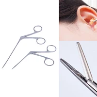 Ear Nose Cleaner Pliers Pick Endoscope Earwax Remover Hartman Micro Alligator Crocodile Veterinary Forceps Tweezer Otoscope Tool 1