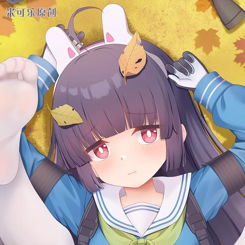 

Japanese Anime Blue Archive Kafumizawa Miyu Sexy Dakimakura Cover Cushion Linen Gifts