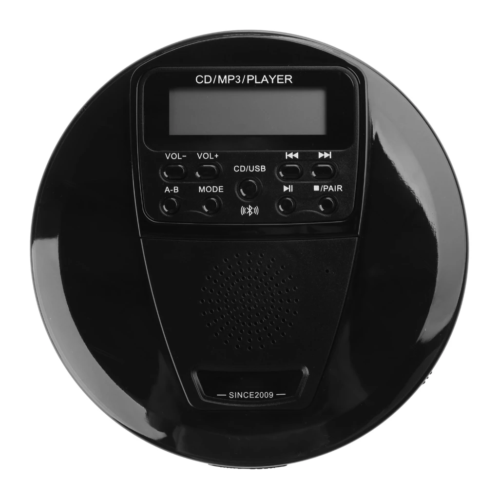 차량용 충전식 휴대용 CD 플레이어, LCD 디스플레이, 1050mAh CD 워크맨, 개인 CD 플레이어, 헤드폰, 드롭쉽