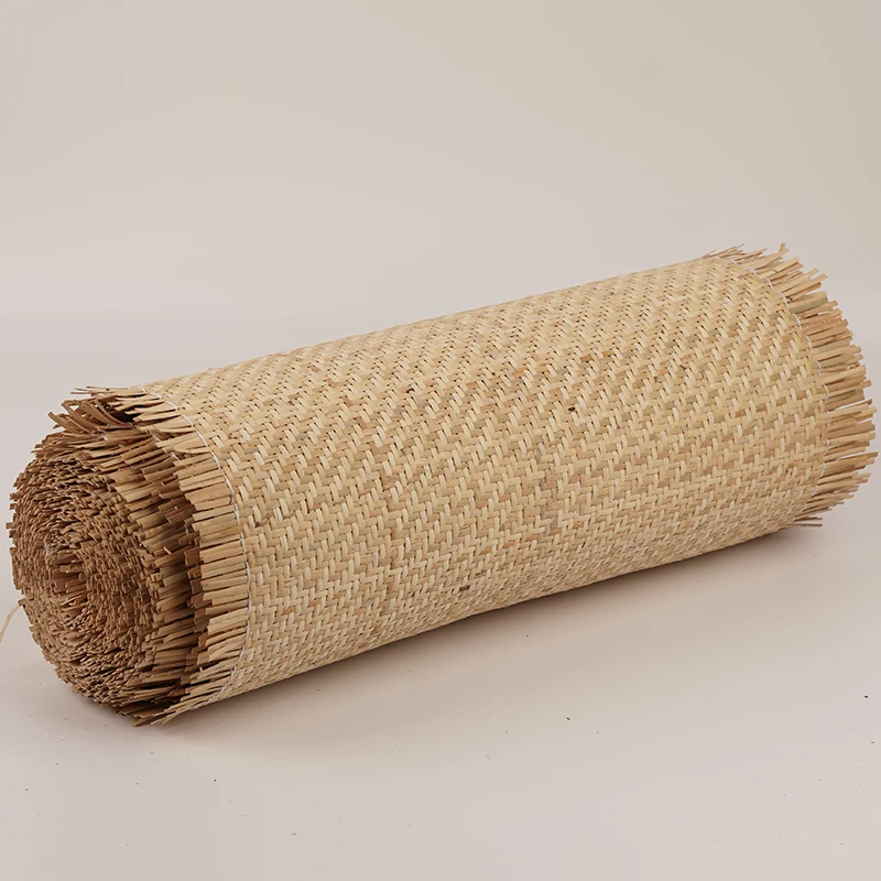 Rouleau de rotin naturel indonésien tissé à la main, 40-55cm de largeur 0.5-5m de longueur, matériel pour meubles, chaise, Table, armoire, outils de réparation