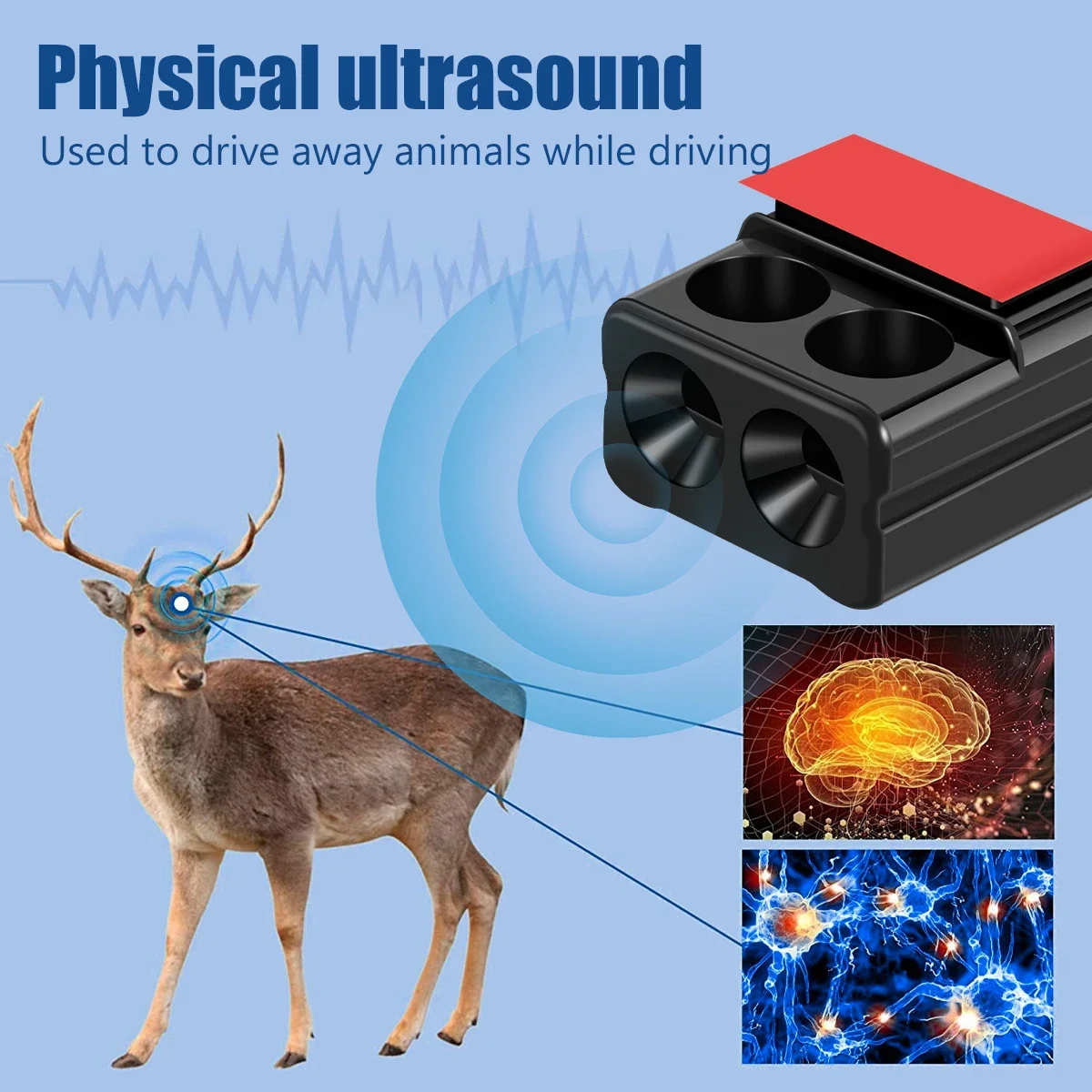 Deer Whistle 4Pcs Ultrasonic Animal Warning For Car