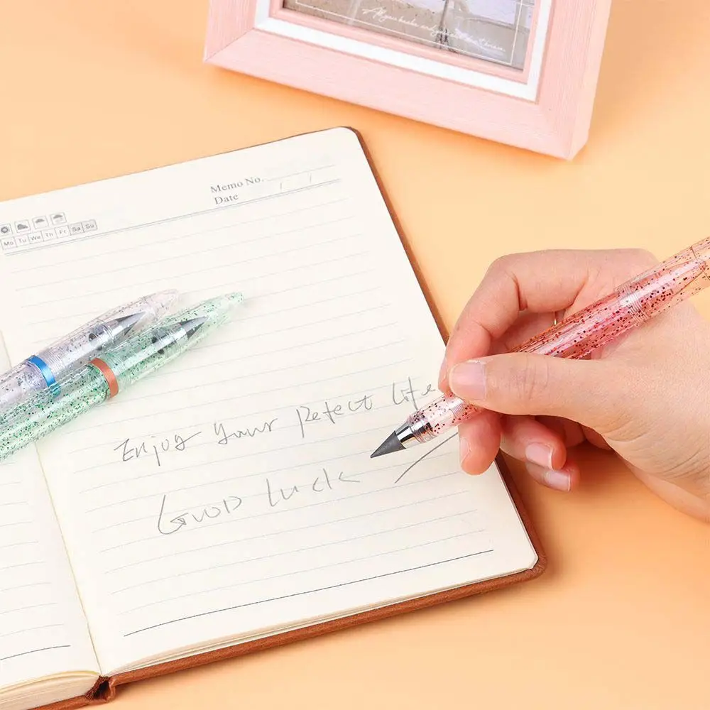 

Writing School Supplies Environmentally No Dirty Drawing Pens HB Eternal Pencil Sketch Painting Tool Inkless Pen