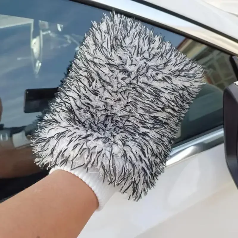 Microfiber Car Wash Gloves for Cleaning