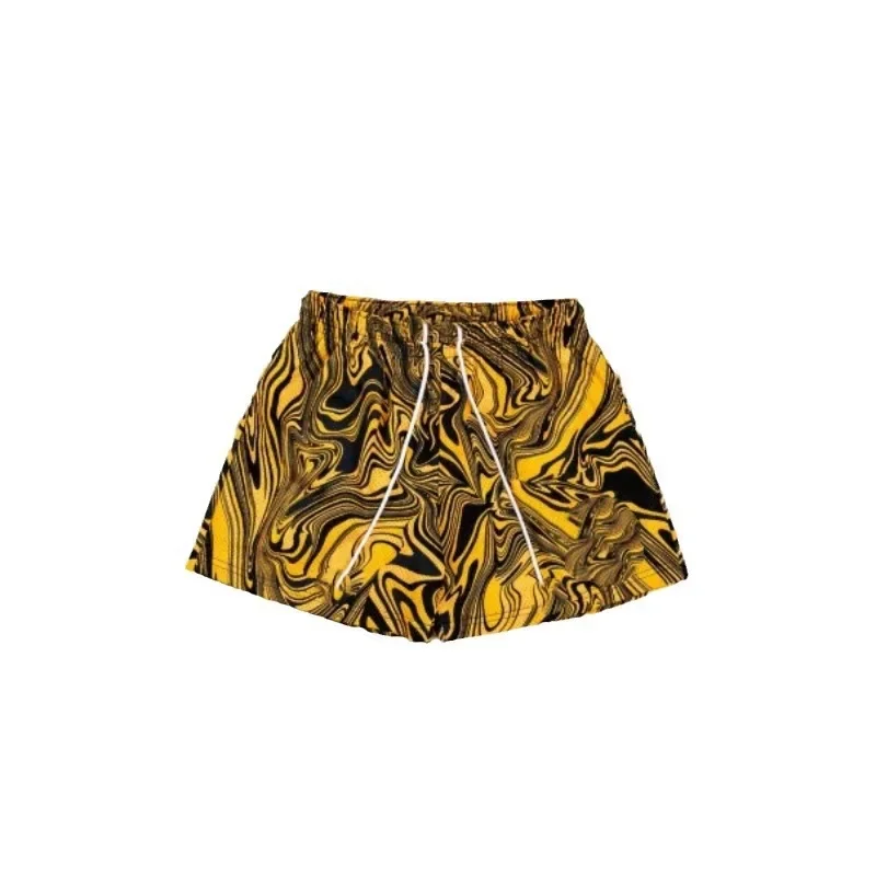 Loose Basketball Shorts Quick Dry Summer Casual Beach American Sporty Brand Women's Style Streetwear High Waist Shorts