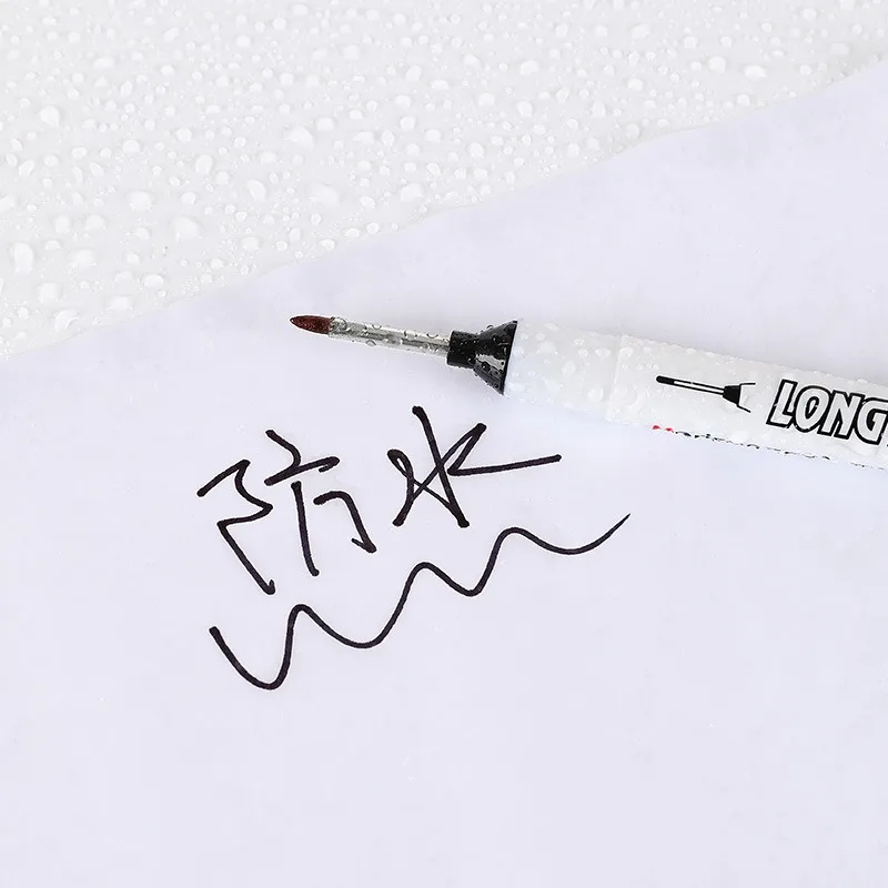 20mm Double-Tip Deep Hole Long Head Paint Markers for Metal Waterproof Bathroom Woodworking Decoration 8pcs/set marker pens,paint marker pen,markers pen,paint pen,art marker pen