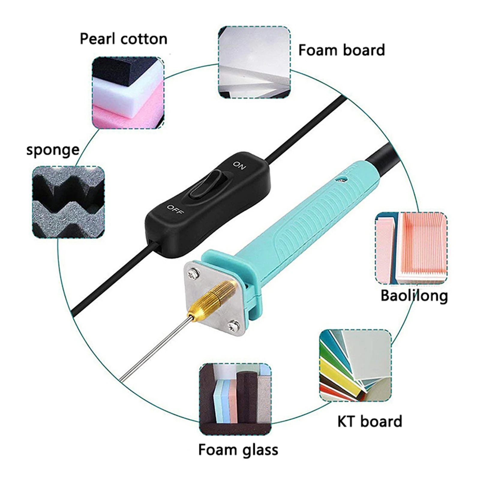 Foam Cutter Styrofoam Electric Tool DIY Wax Polystyrene Machine Knife Craft Cutting Pen Hot Wire US Plug foam cutter,craft cutting tools