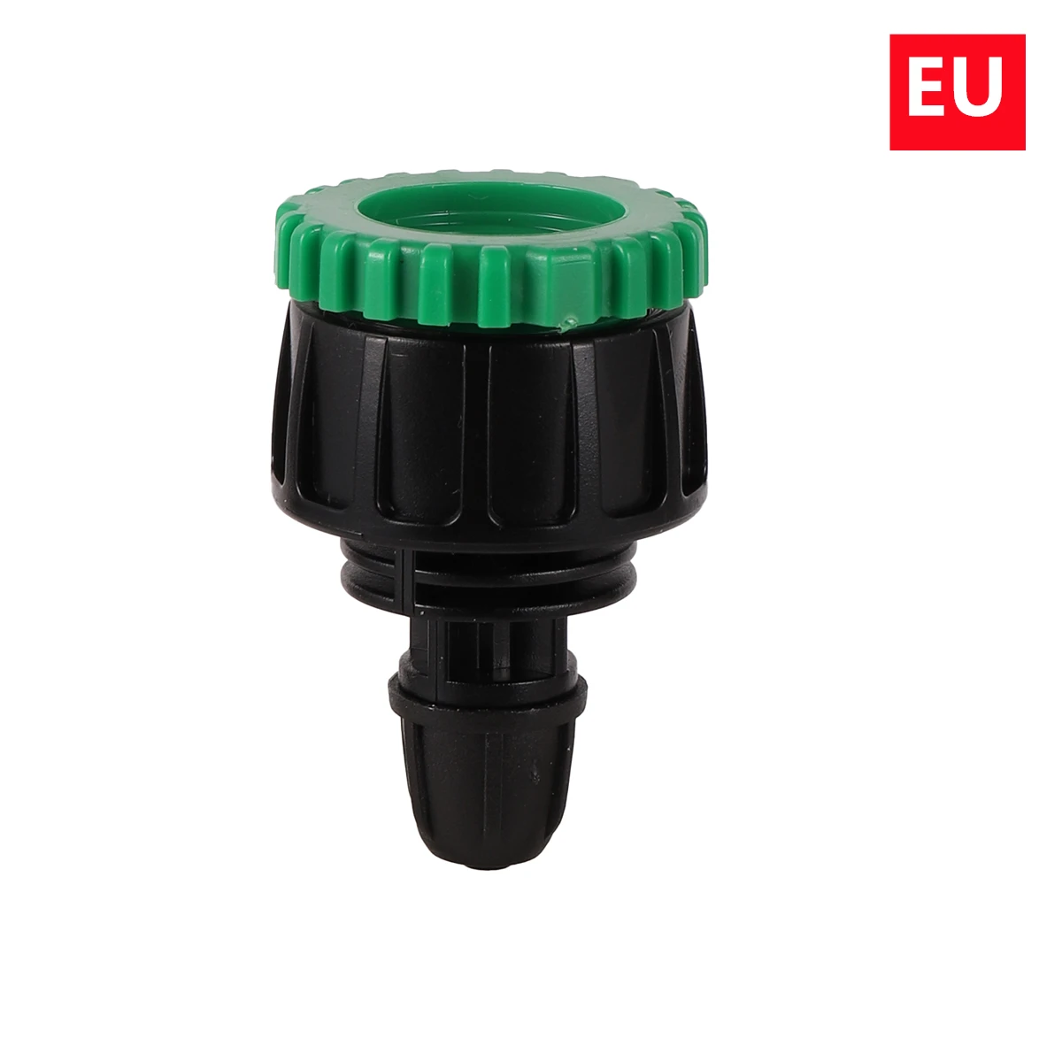EU Standard 1/2" 3/4" Female Thread To 4/7mm Locked 1/2-Way Connector Home Gardening Orchard Lawn Irrigation Capillary Coupling pipe fitting water pipe fitting hose pipe fitting