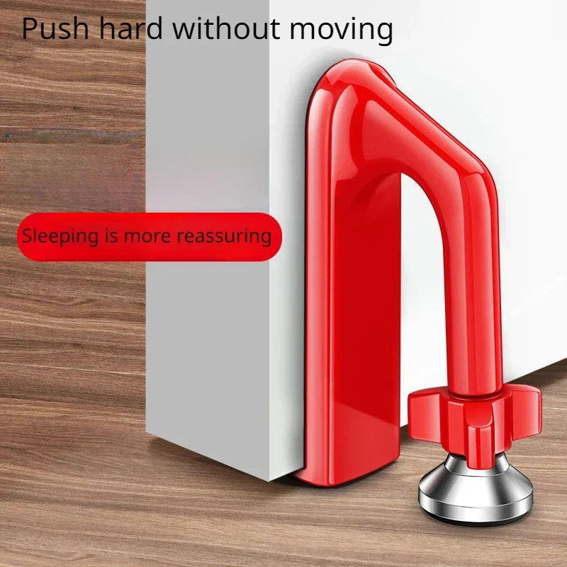 Home Rental Hotel Safety Solitary Living Door Stop Burglary and Anti Pry Door Stop Alarm Blocker for Door Stopper