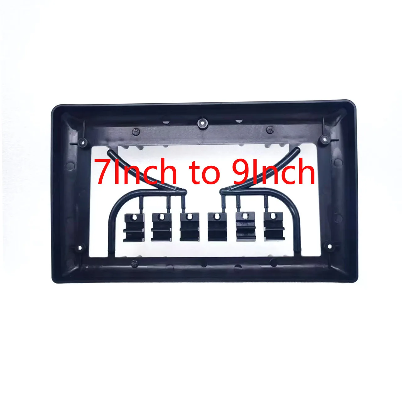 Radio Frame 9 inch to 10 inch 9 10 to 7 switch frame 1 din 2 din car radio frame Suitable for all car radio finish