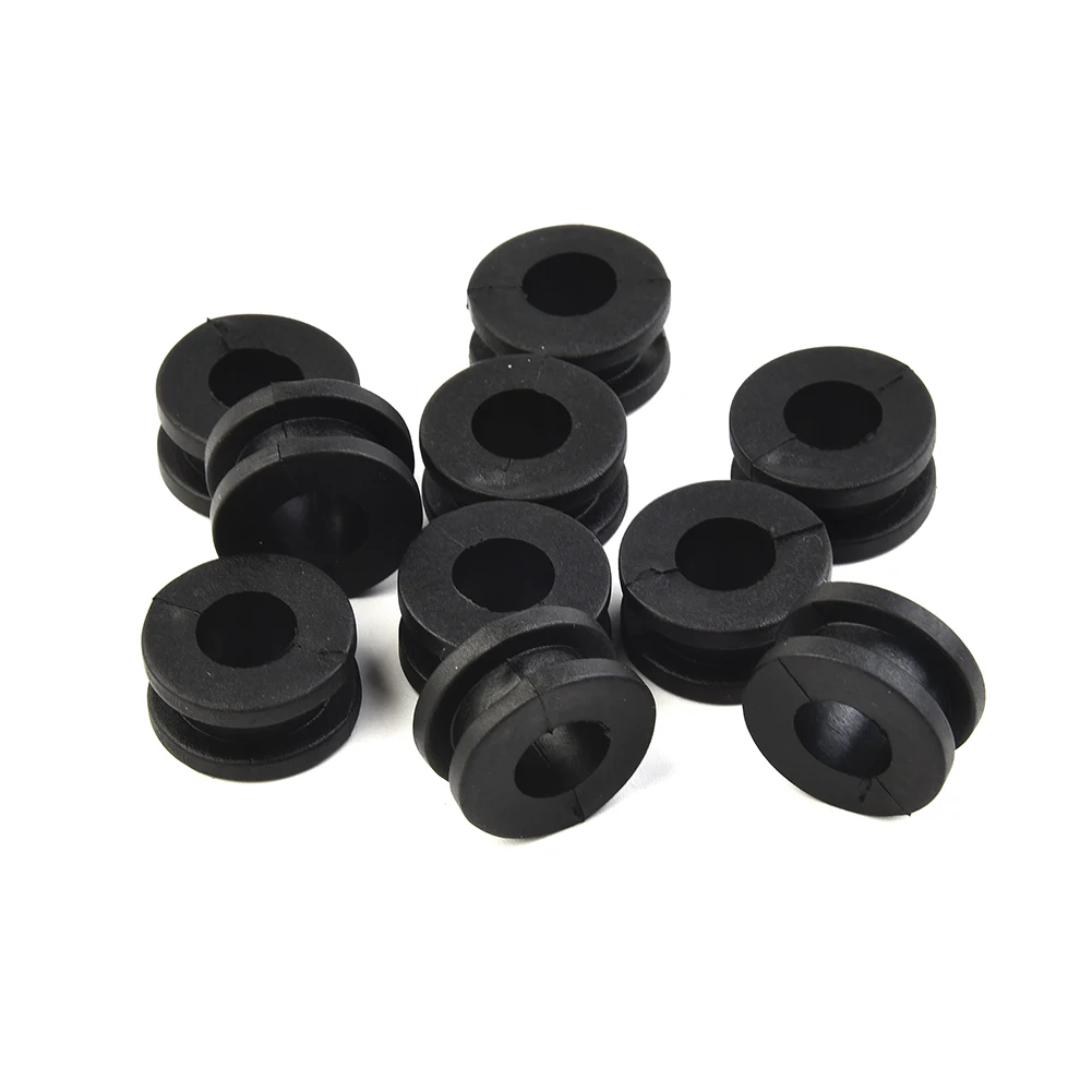 

Black Fairings Grommets Cover Fender For Honda CBR 954 929 600 1000 For ZX-6R For R1 R6 ID 9mm Motorcycle Mount Set