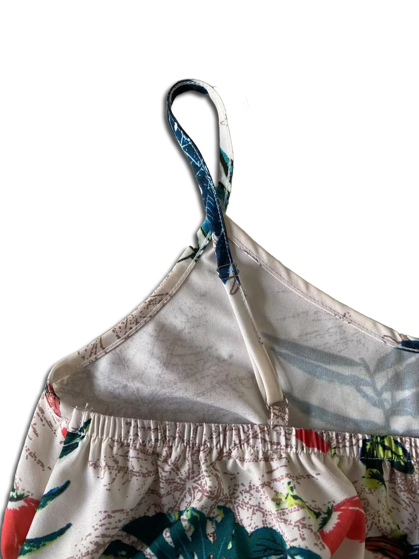 A Bohemian-style women's belt dress, suitable for vacations and outdoor activities, comfortable and fashionable. 6