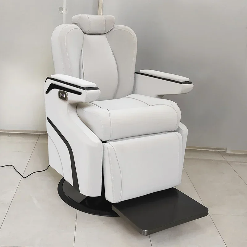 Hair Wash Stool Make Up Chair Hair Manicure Metal Esthetician Nail Tech Chair Modern Retro Chaise Lounges Beauty Salon Furniture