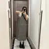 L/XL/2XL/3XL/4XL/5XL Workwear Functional Style Zipper Tank Dress Barber Shop Work Clothes Gown Uniform Pet Grooming Wrap 4