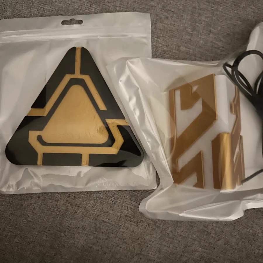 발로란트 게임 주변 챔버 야간 램프, 3D 인쇄 애니메이션 피규어 모델 장난감 모델 액세서리, 장난감 선물, 어린이 게임