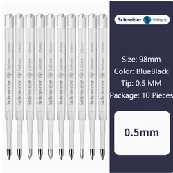 Premium Gel Ink Cartridges - Set of 10, Assorted Sizes, European Standard Office Supplies (10pc 0.5mm blueblack)