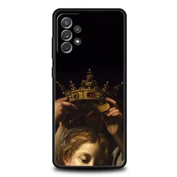 Elegant Classical Art Phone Case - Soft Shell Design - Samsung A31 (A7)