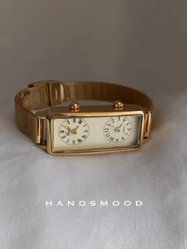 2025 new new vintage women's watches leather design bracelet fashion retro elegant quartz watches for women