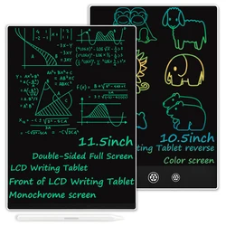 11.5/10.5 inch Double-Sided Screen LCD Writing Tablet Electronic Drawing Board Kids Graffiti Painting Memo Learn Pads Toy Gifts