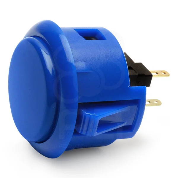 1pcs Original Sanwa OBSF 30 24mm Button Arcade push button for Joystick PC Raspberry Pi Nintendo push button replacement 